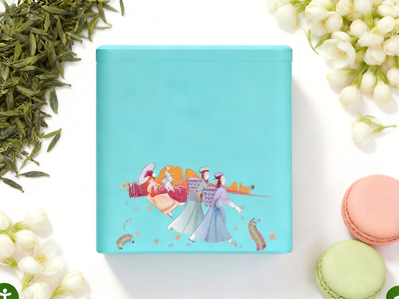 Jasmine Green Tea Seashells - Macaron Series package