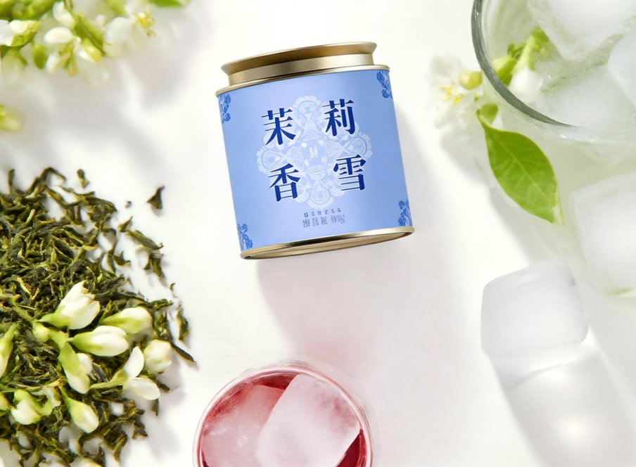 Jasmine Snow Green Tea package